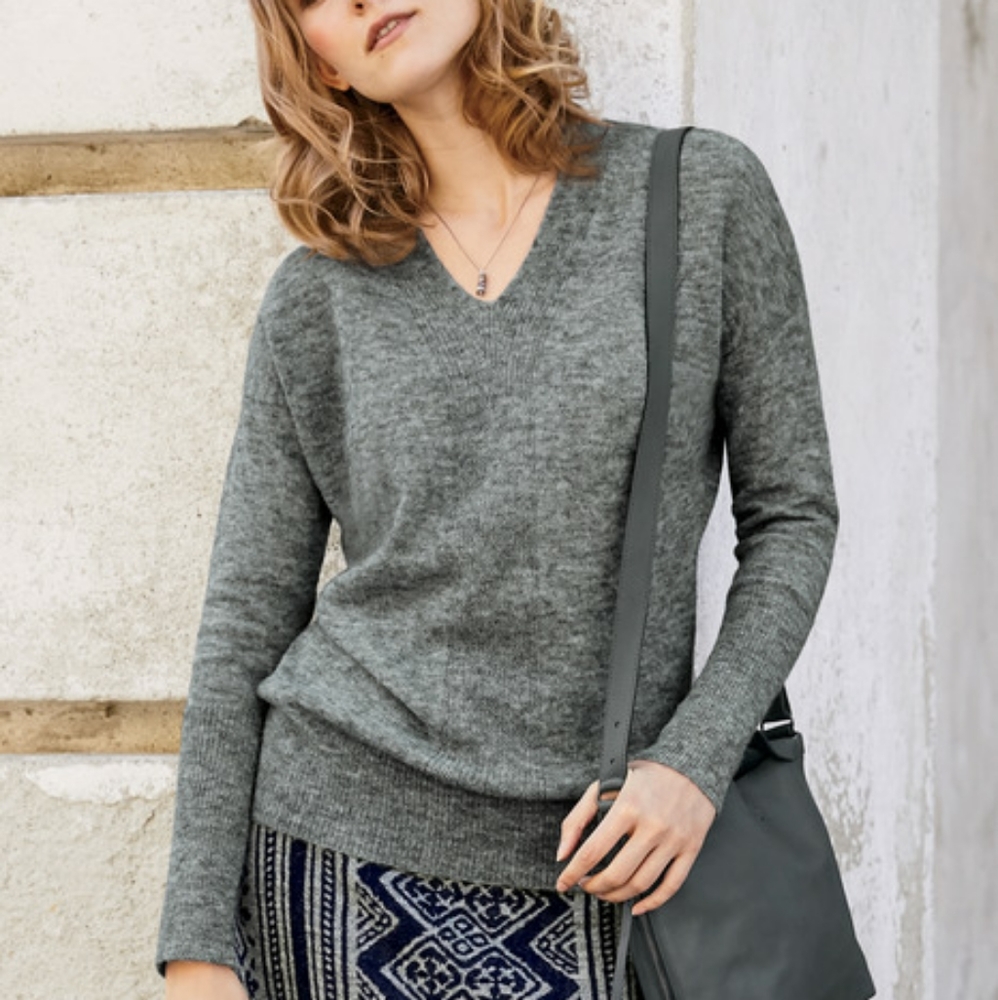 Delphi Baby Alpaca Pullover Peruvian Connection XL